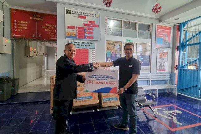 Sinergi dengan BRI Cabang Kalabahi Berbuah Bantuan bagi Lapas Kalabahi