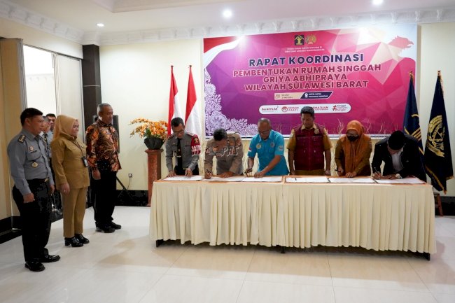 Tingkatkan Kolaborasi, Layanan Griya Abhipraya Wilayah Sulawesi Barat Gandeng APH