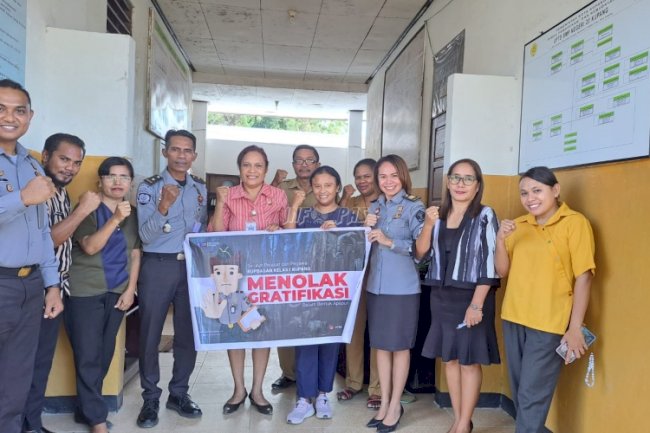 Rupbasan Kupang Gelar Public Campaign Tolak Korupsi, Pungli, dan Gratifikasi