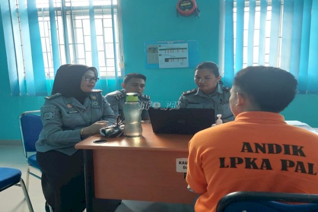 Bersama Bapas, PPK LPKA Palu Optimalkan Pemberian Hak Bersyarat Anak Binaan