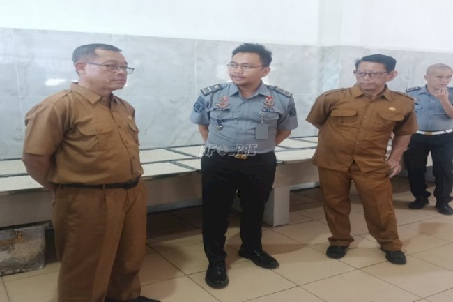 Tingkatkan Kebersihan dan Mutu Makanan, Lapas Lahat Gandeng Dinkes Kab. Lahat