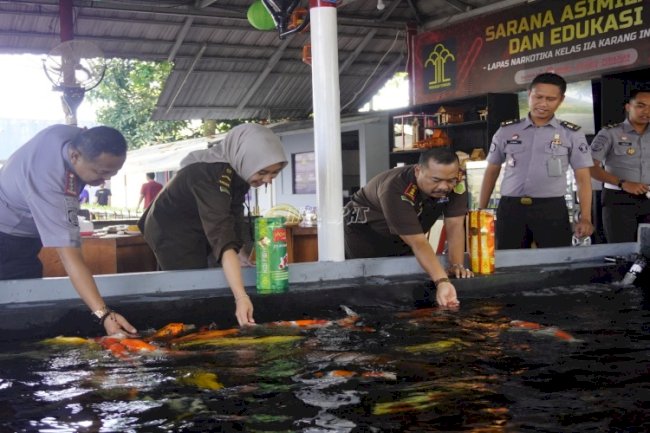 Sinergi, Kalapas Narkotika Karang Intan Sambut Kunjungan Kajari Kab. Banjar