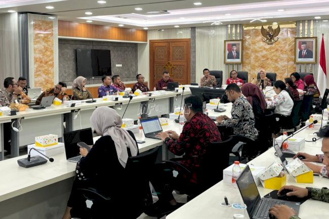 Desk Evaluasi Pembangunan Zona Integritas, Ditjenpas Siap Tingkatkan Kualitas Pelayanan Publik