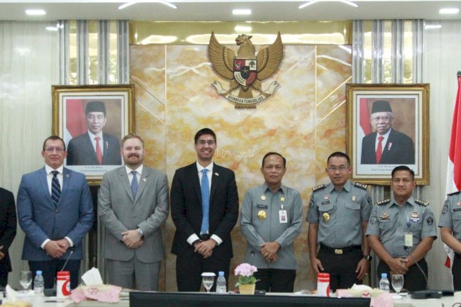 Audiensi Ditjenpas dan USDOJ Bahas Kerja Sama Keamanan