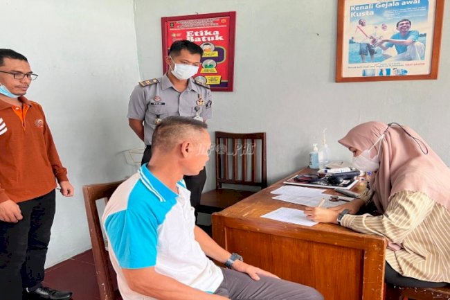 Tim Medis Lapas Tolitoli Terus Tingkatkan Kesehatan Warga Binaan
