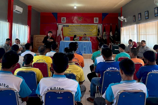 Lapas Tolitoli dan FISIP Umada Sosialisasikan Pentingnya Partisipasi Politik Warga Binaan