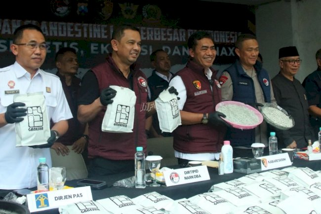 Sinergi Ditjenpas dan Polri Berhasil Ungkap Clandestine Lab Narkotika di Jawa Timur