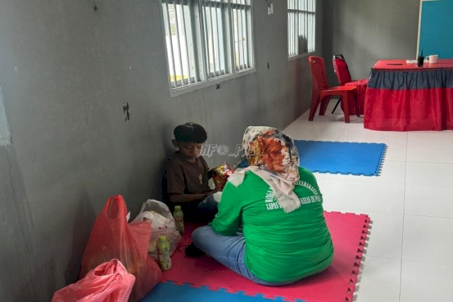 Lapas Perempuan Palu Berlakukan Kunjungan Khusus Anak Binaan Dibawah Umur