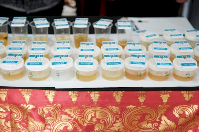 Warga Binaan Peserta Rehabilitasi di Lapas Tabanan Jalani Tes Urine Lanjutan