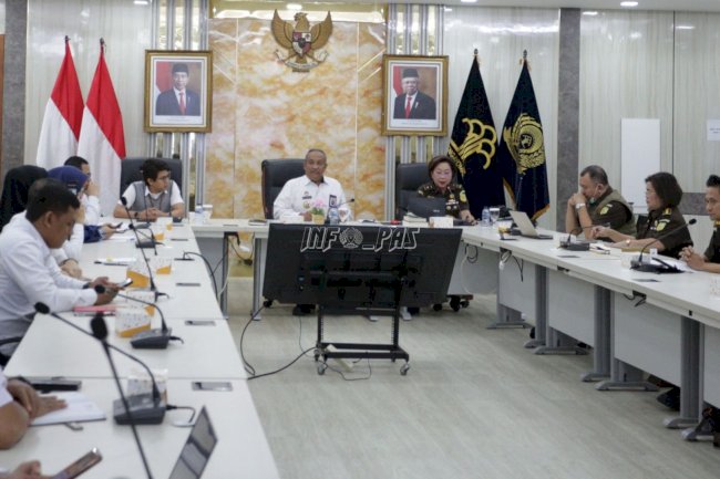 Perkuat Kerja Sama, Ditjenpas dan Kejaksaan Agung Kaji Penerapan Keadilan Restoratif