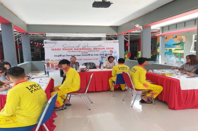 LPKA Palu dan Puskesmas Bulili Gelar Pemeriksaan dan Pengobatan Gratis bagi Anak Binaan