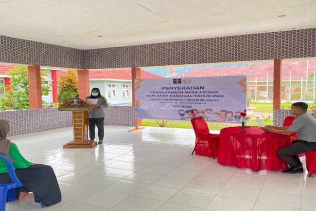 Anak Binaan di Lapas Perempuan Palu Dapat 1 Bulan Pengurangan Masa Pidana