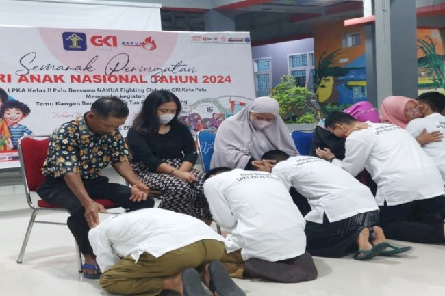 LPKA Palu-GKI Palu Gelar Temu Kangen Anak Binaan Bersama Orang Tua