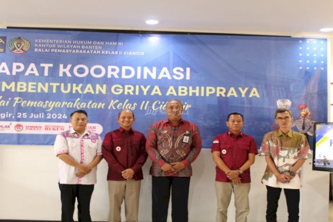Pembentukan Griya Abhipraya Bapas Ciangir, Upaya Wujudkan Keadilan Restoratif