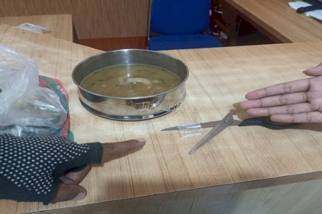 Petugas Rutan Poso Gagalkan Upaya Penyelundupan Sabu