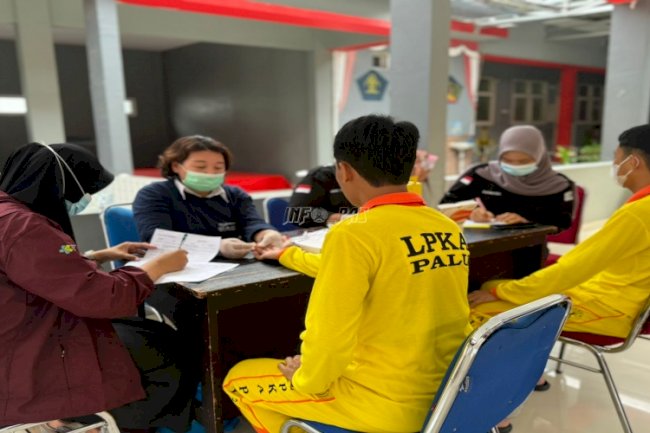 LPKA Palu Gandeng Dinkes dan Puskesmas Bulili Gelar Skrining Hepatitis C dan VCT 