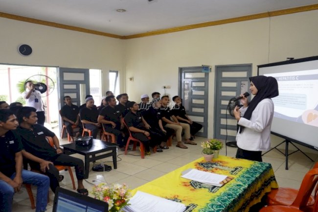 Lapas Narkotika Karang Intan Tingkatkan Kualitas Kesehatan Warga Binaan Melalui Pelatihan Kader Kesehatan