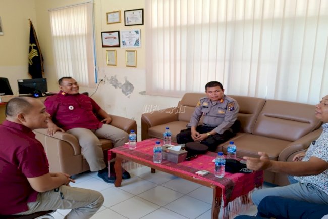 Kedatangan Kapolsek Panai Tengah, Lapas Labuhan Bilik Perkuat Sinergi dengan APH