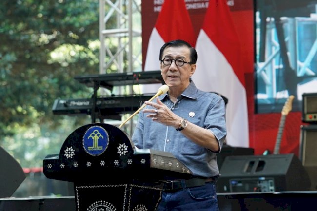 Menkumham Buka Pelayanan Publik Kemenkumham, Hadirkan Produk Karya Warga Binaan