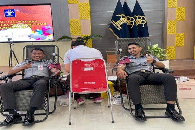 Rupbasan Kupang Berkontribusi pada Donor Darah Kanwil Kemenkumham NTT
