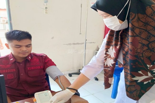 Sambut Hari Pengayoman, Lapas Labuhan Bilik Gelar Pemeriksaan Kesehatan Gratis