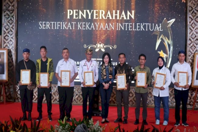 Tas Sherny dan Batik Zahara Karya Warga Binaan Lapas Perempuan Tangerang Resmi Memiliki Hak Cipta