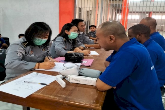 Divpas Jateng Lakukan Skrining Kesehatan bagi Warga Binaan Rutan Semarang 