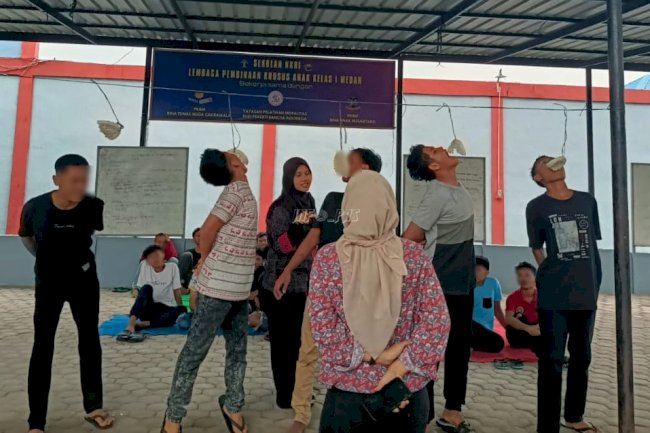 Sambut HUT Ke-79 RI, LPKA Medan Gelar Lomba Agustusan bagi Anak Binaan