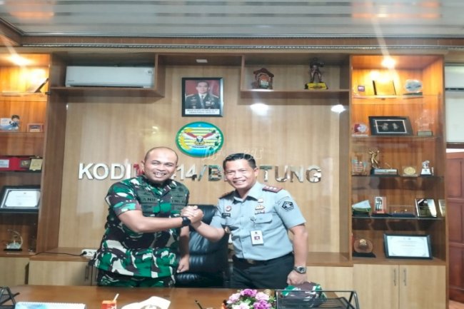 Wujudkan Tiga Kunci Pemasyarakatan Maju, Lapas Tanjungpandan Gandeng Polres & Kodim