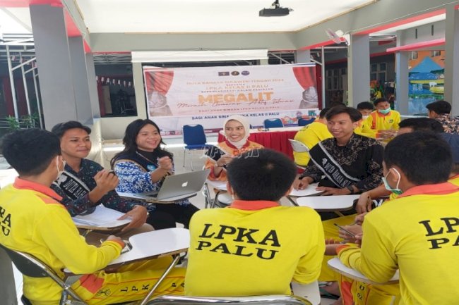 Tingkatkan Literasi Anak Binaan, LPKA Palu dan IKA Dubas Sulteng Gelar Simulasi UKBI 