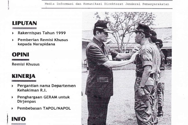 Warta Pemasyarakatan Edisi 01