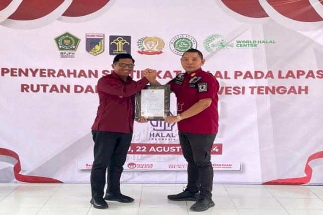 LPKA Palu Sukses Raih Sertifikat Halal dalam Penyelenggaraan Makanan