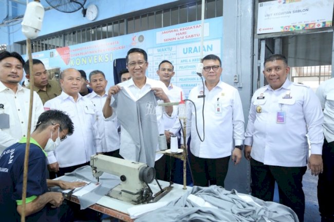 Tinjau Kondisi Lapas Narkotika Jakarta, Menkumham Pastikan Hak Warga Binaan Terpenuhi