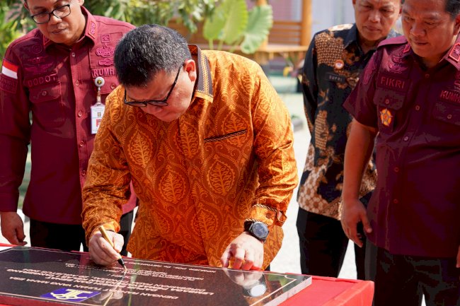 Plt. Dirjenpas Resmikan Dapur Sehat Lapas Kelas I Tangerang dan Lapas Kelas IIA Cilegon