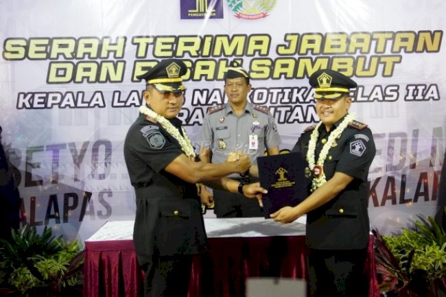 Edy Mulyono Lanjutkan Estafet Kepemimpinan di Lapas Narkotika Karang Intan