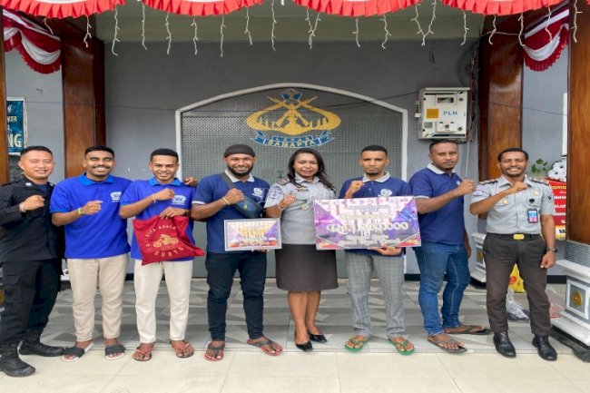 Tim Antrabes Lapas Manokwari Juara Harapan 2 Lomba Senam Kreasi Daerah