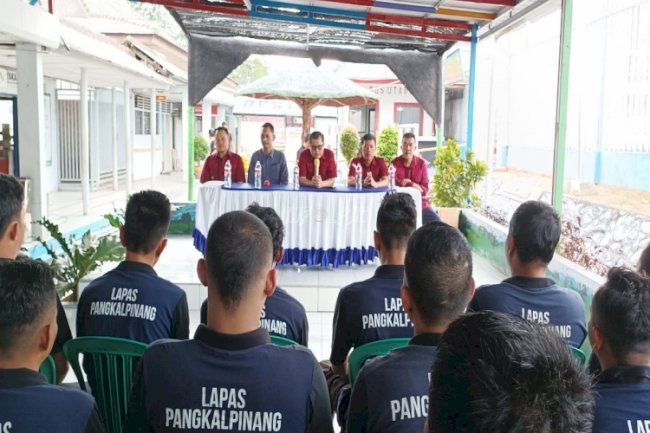 Lapas Pangkalpinang Mantapkan Program "Masuk Napi, Keluar Santri"