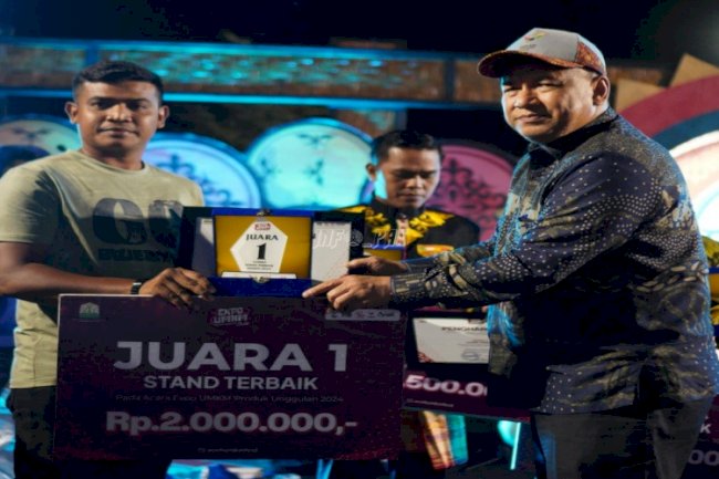 Lapas Langsa Raih Stand Terbaik se-Aceh pada Expo UMKM Aceh 2024