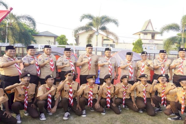 Warga Binaan se-Banjar Raya Berpartisipasi pada Perkemahan Jumat Sabtu Minggu