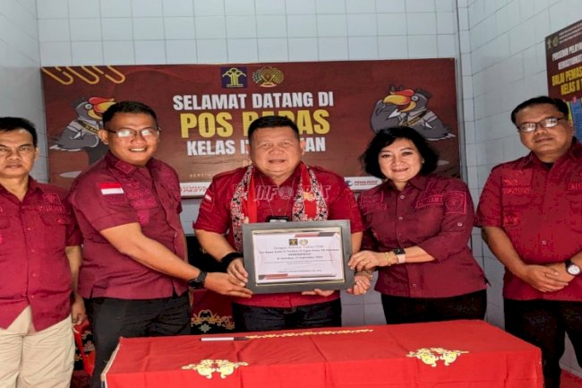 Kadivpas Kaltim Resmikan Pos Bapas Tarakan di Lapas Nunukan