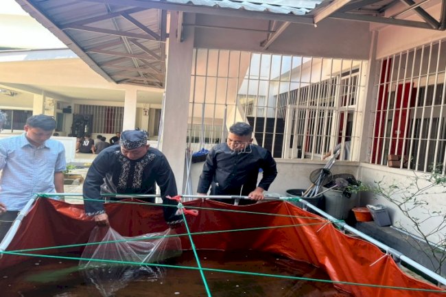 Bina Warga Binaan, Lapas Khusus Sentul Budidayakan Ikan Lele