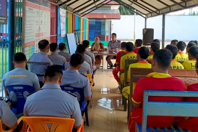 Peduli Kesehatan Petugas dan Warga Binaan, Lapas Labuhan Bilik Gelar Sosialisasi Tumor dan Kanker