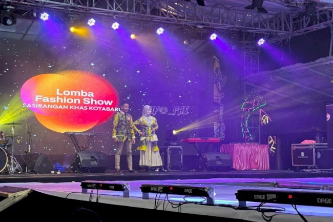 Petugas Lapas Kotabaru Raih Juara II pada Siring Laut Fashion Week Festival