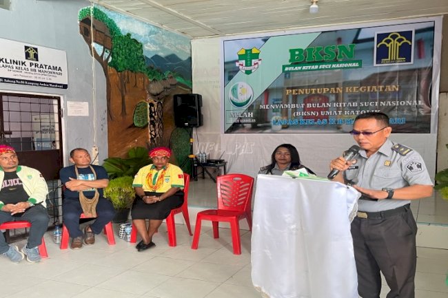 Penutupan Lomba Peringatan BKSN di Lapas Manokwari Hadirkan Tokoh Agama