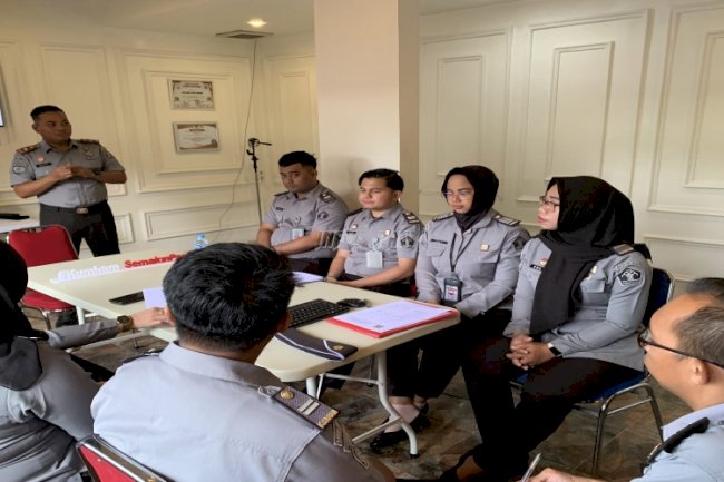 Tingkatkan Integritas Petugas, Karutan Pontianak Kampanyekan Pengendalian Gratifikasi dan Pungli