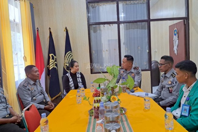 Perdana, Rupbasan Kupang Terima Mahasiswa PKL dari UPG 1945 NTT