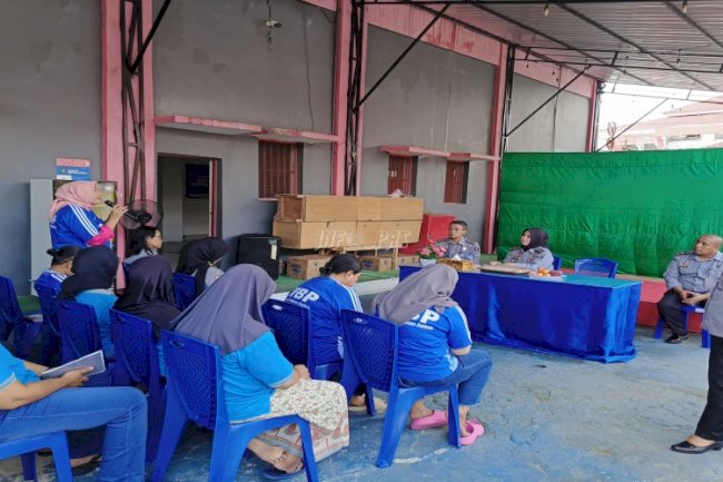 Warga Binaan Lapas Perempuan Ambon Ikuti Sosialisasi Penyelenggaraan Hak Bersyarat 