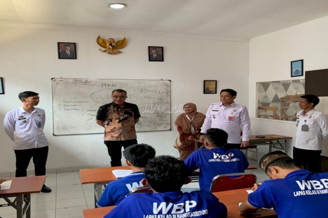 Perpustakaan Pancasila dan PKBM Lapas Rangkasbitung Diapresiasi Kajari Kab. Lebak