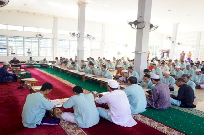 Merdunya Lantunan Ayat Suci Al-Qur’an Warga Binaan Lapas Narkotika Karang Intan