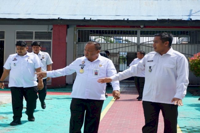 Rutan Palangka Raya Terima Kunjungan Kakanwil Kemenkumham Kalteng 